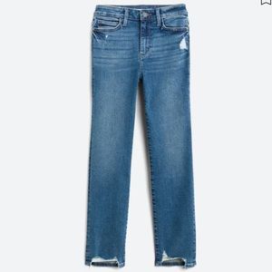 The stiletto high rise straight jean